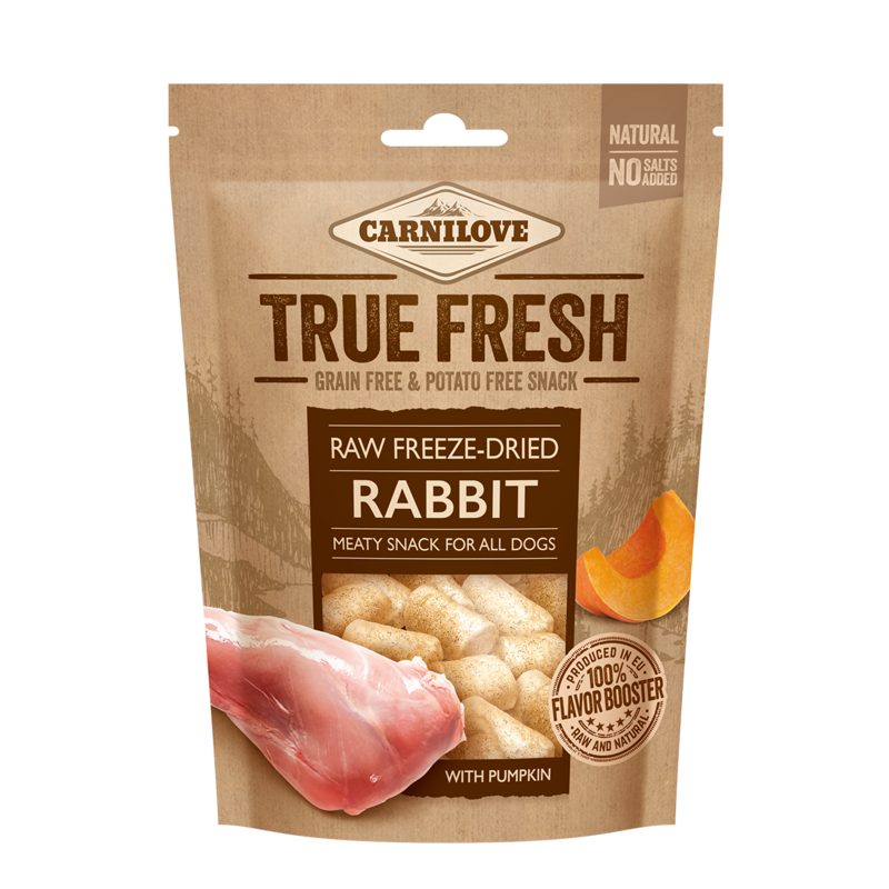Carnilove Raw freeze-dried Rabbit with pumpkin 40g