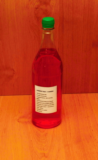 Lososový olej 1,5 l