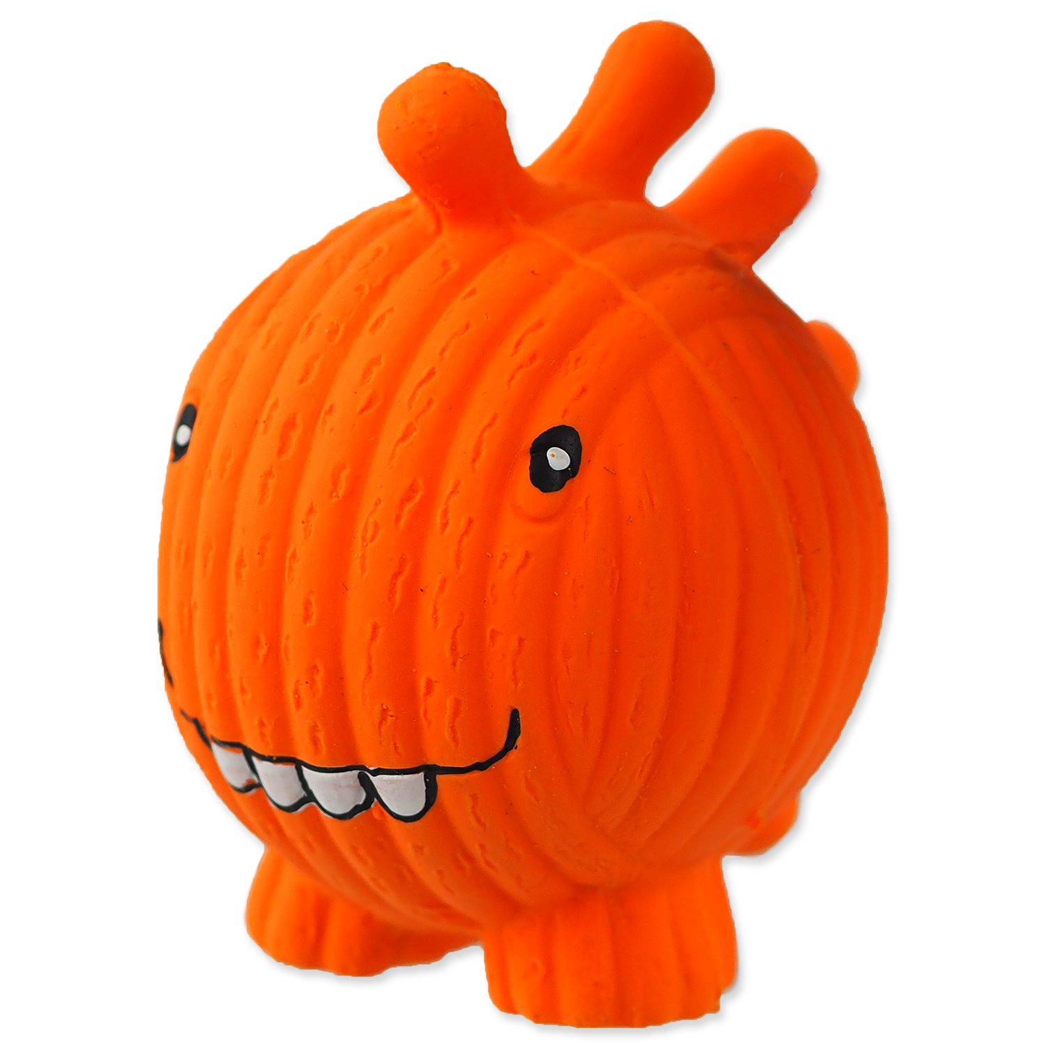 Latex Face Ball DOG FANTASY - oranžový