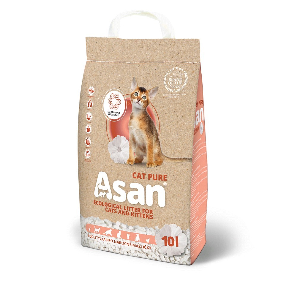 ASAN Cat Pure Podestýlka 10l