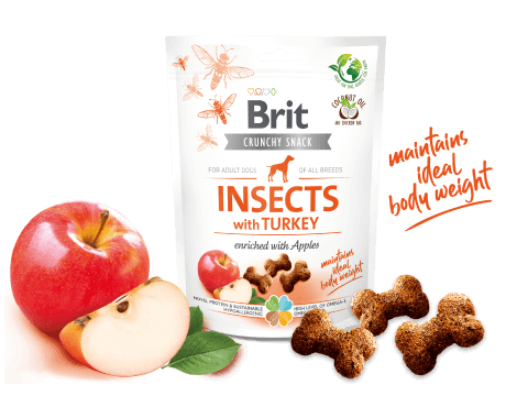 Brit Care Crunchy Cracker. Insects with Turkey and Apples 200g