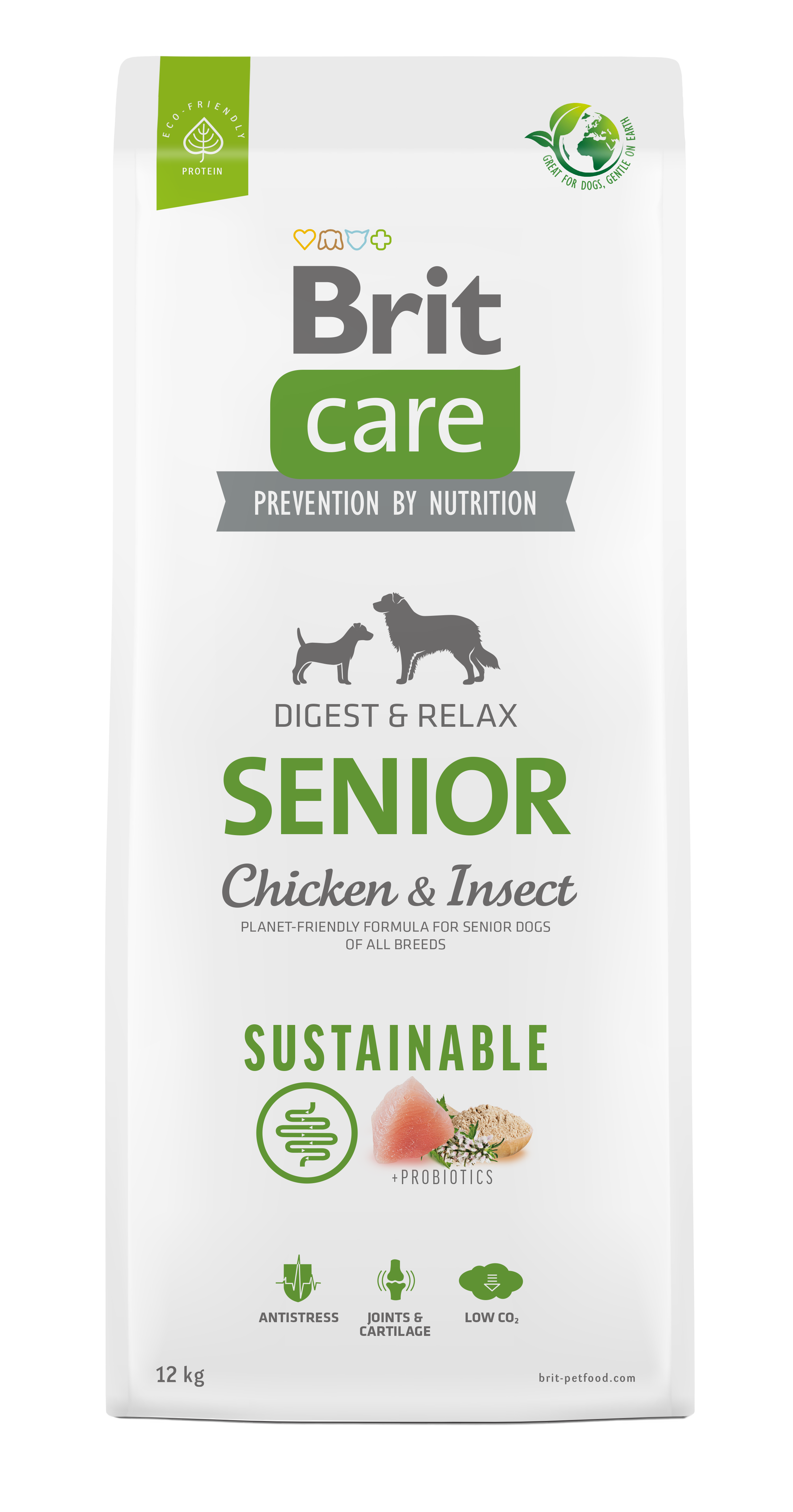 Brit Care Dog Sustainable Senior 12 kg