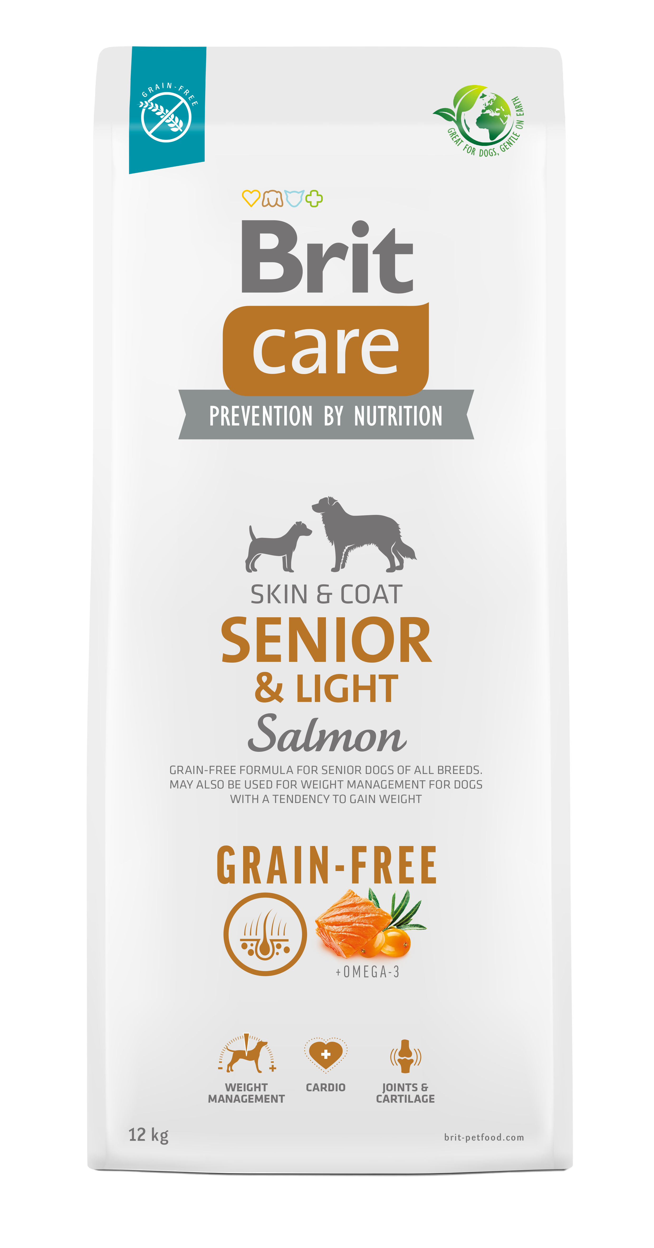 Brit Care Dog Grain-free Senior & Light 1 kg