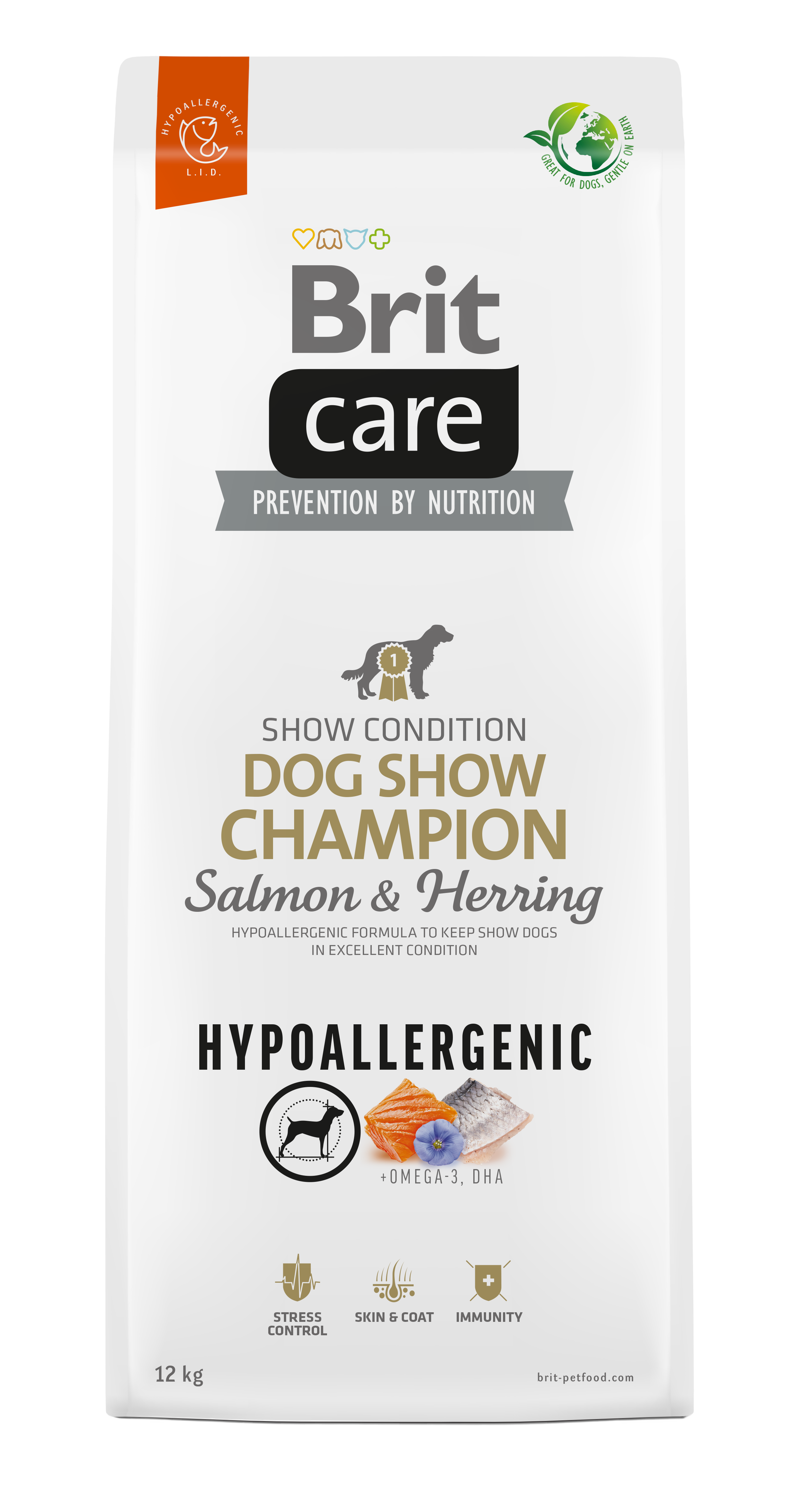 Brit Care Dog Hypoallergenic Dog Show Champion 1 kg