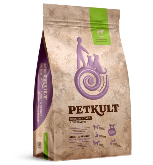 PETKULT dog LOW CALORIES lamb M/L 3kg