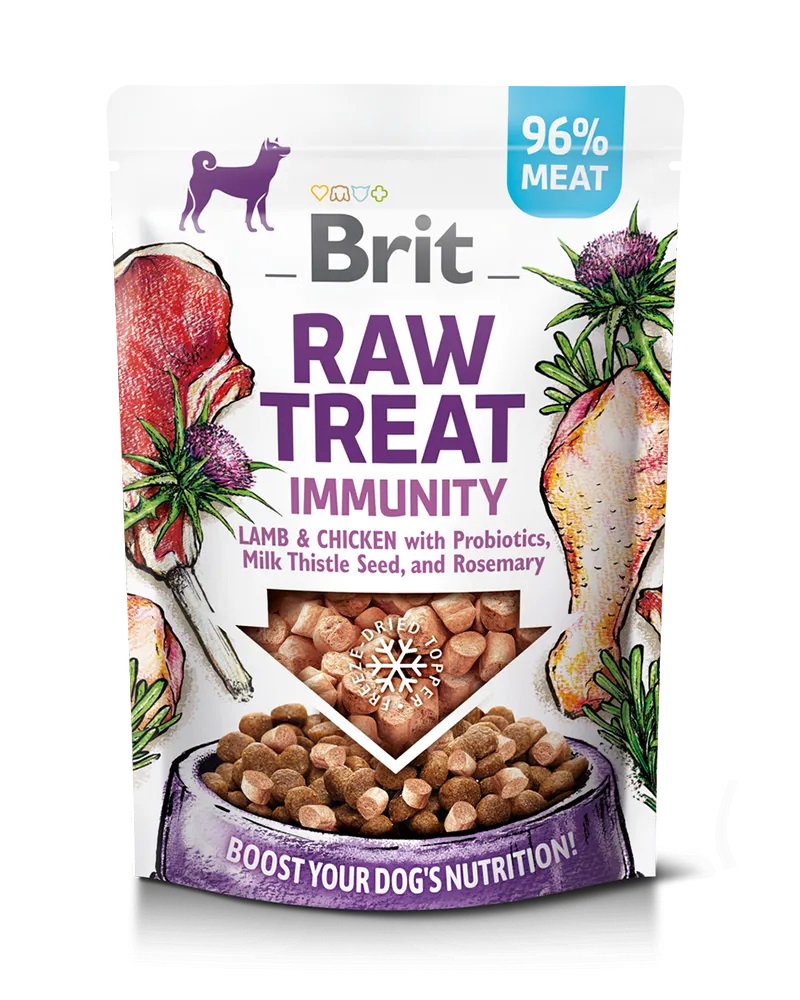 Brit Raw Treat Immunity, Lamb&Chicken 40g