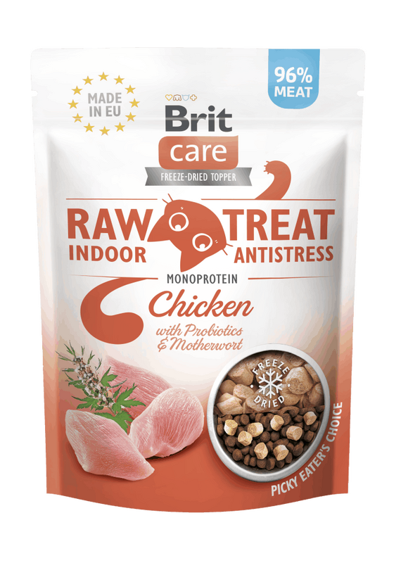 Brit RAW Treat Cat Indoor&Antistress 40 g