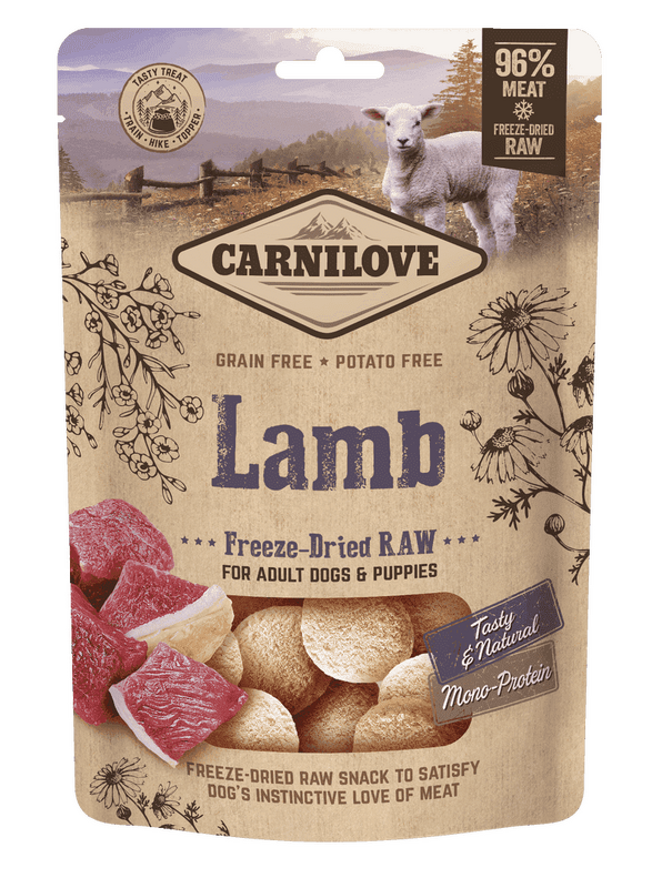 Carnilove Freeze-Dried Raw Snacks Lamb 60g
