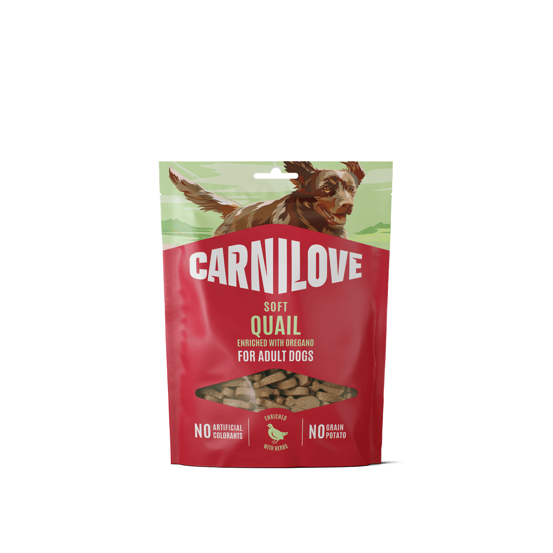 Carnilove Dog Soft Snack Quail enriched with Oregano 200 g