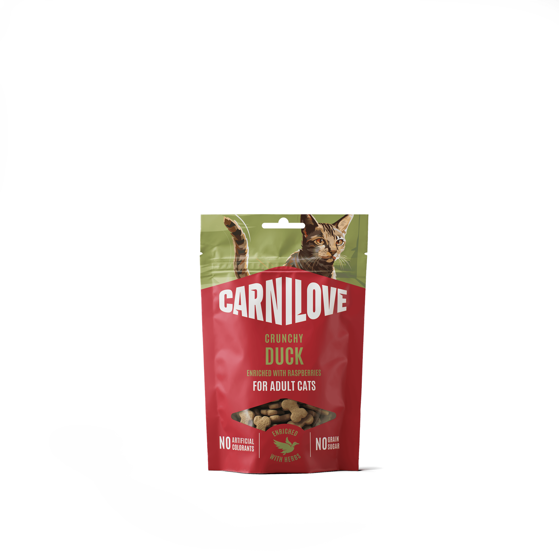Carnilove Cat Crunchy Snack Duck Enriched with Raspberries 50 g