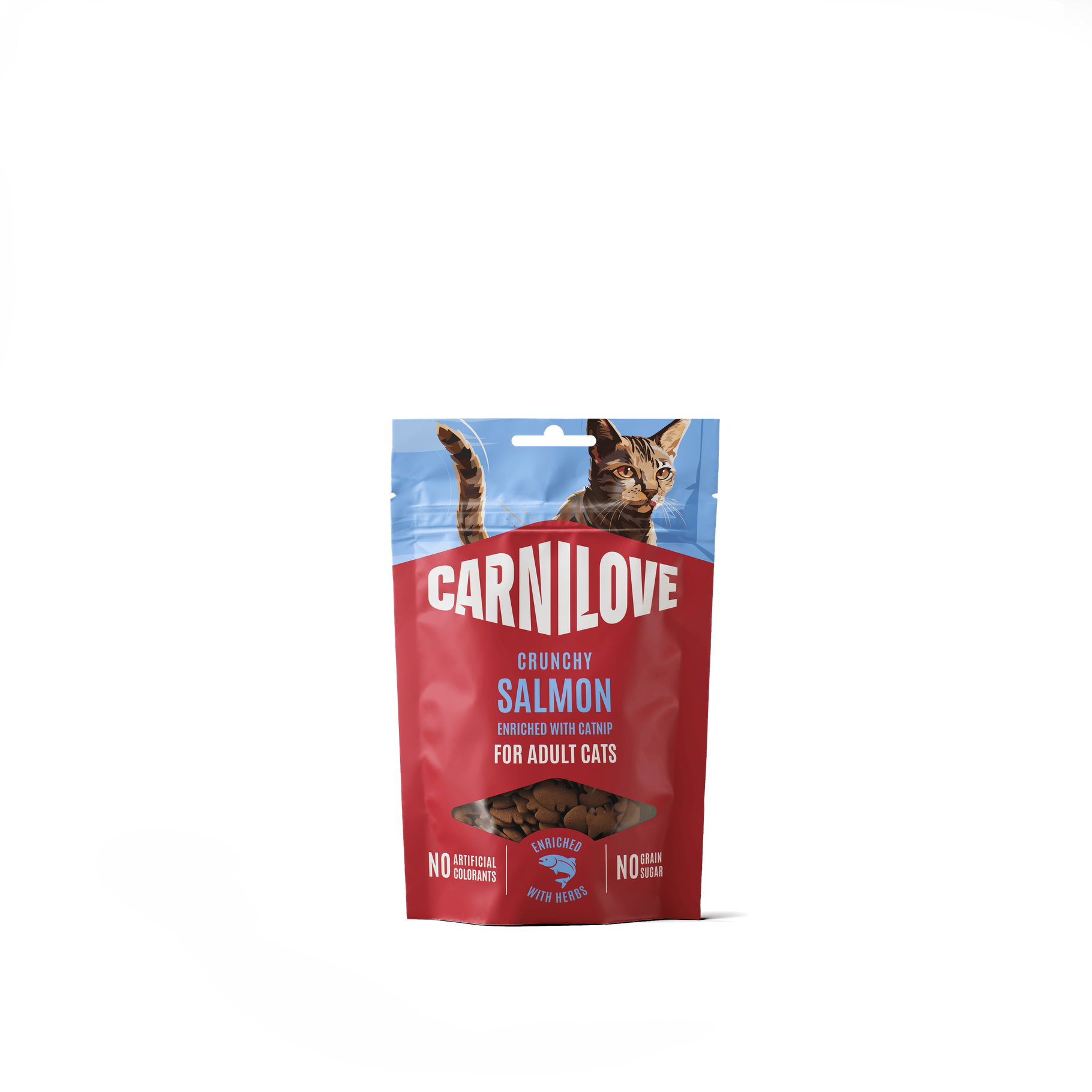 Carnilove Cat Crunchy Snack Salmon enriched with Catnip 50 g