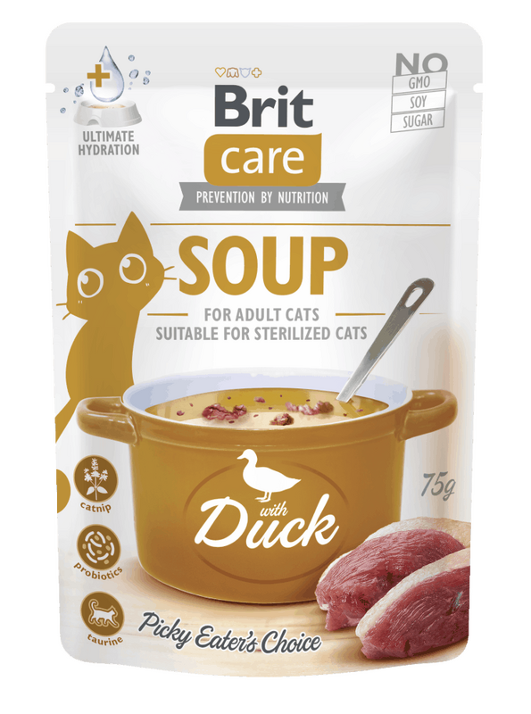 Brit Care Soup with Duck for Cats 75 g