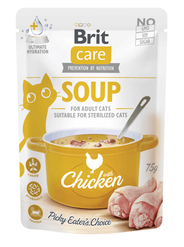 Brit Care Soup with Chicken for Cats 75 g