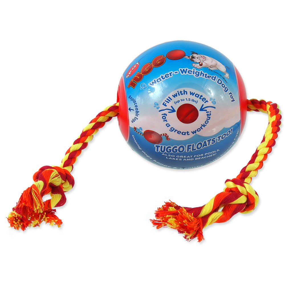 Hračka DOG FANTASY Tuggo Ball 10 cm
