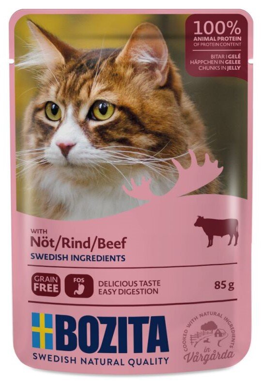 Bozita kapsička kousky v želé - hovězí 85g