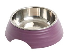 Miska melamin Frosted Ripple Bowl 350ml fialová BUSTER