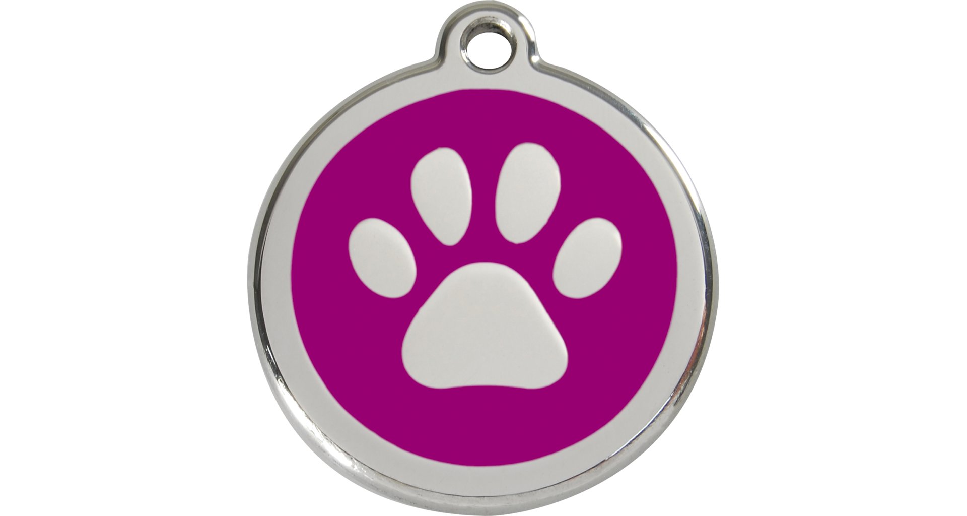 Známka Red Dingo Tlapka - Fialová S