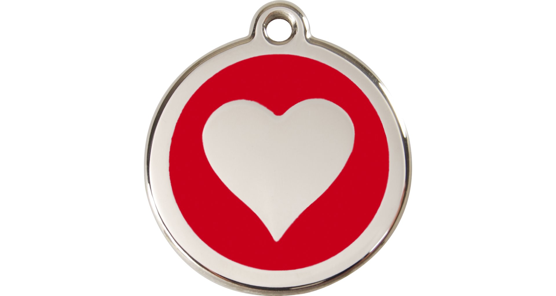 Známka Red Dingo Srdce - Červená S