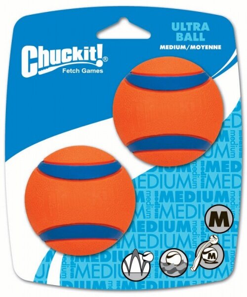 Míčky Ultra Ball Medium 6,5 cm - 2 na kartě