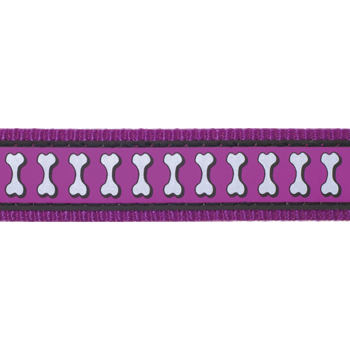 Vodítko RD přep. 12 mm x 2 m Bones Rfx - fialová