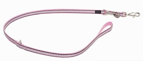 Vodítko RD přep. 12 mm x 2 m Bones Rfx - sv. růžová