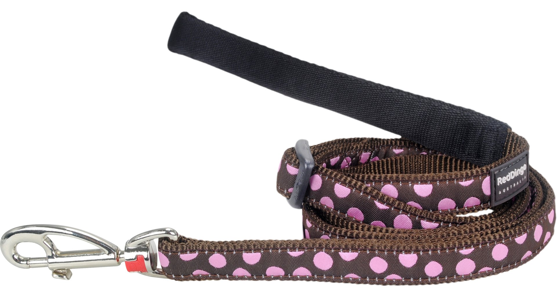 Vodítko RD 12 mm x 1,8 m - Pink Spots on Brown