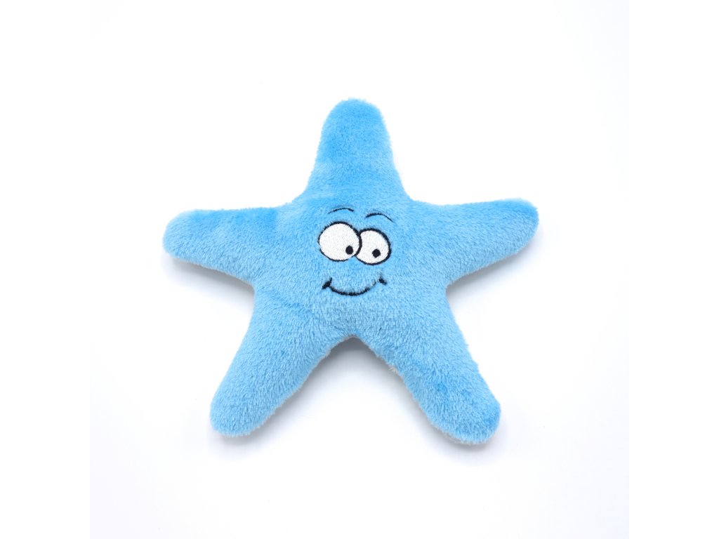 Pískací Potvůrky Mořská Hvězdice velká - modrá