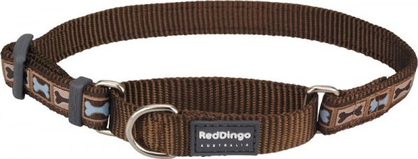 Obojek polos. RD 15 mm x 26-40 cm - Bone Yard