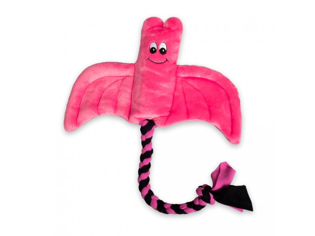 Pískací Potvůrky Netopýr střední - růžová