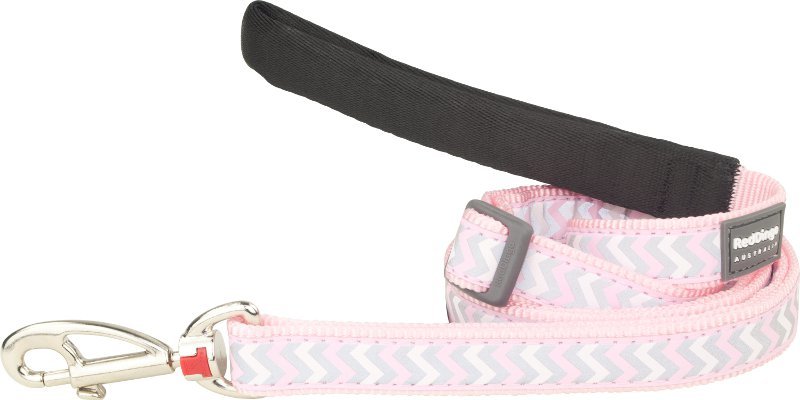 Vodítko RD 12 mm x 1,8 m Ziggy Rfx - sv. růžová