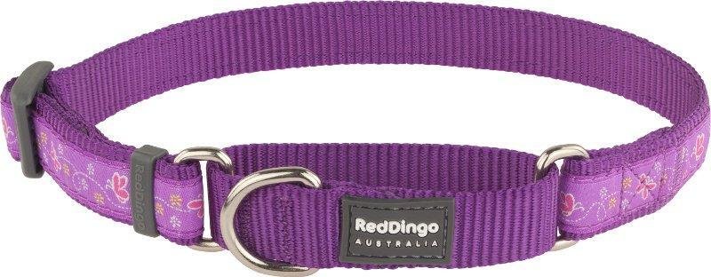 Obojek polos. RD 15 mm x 26-40 cm - Butterfly Purple