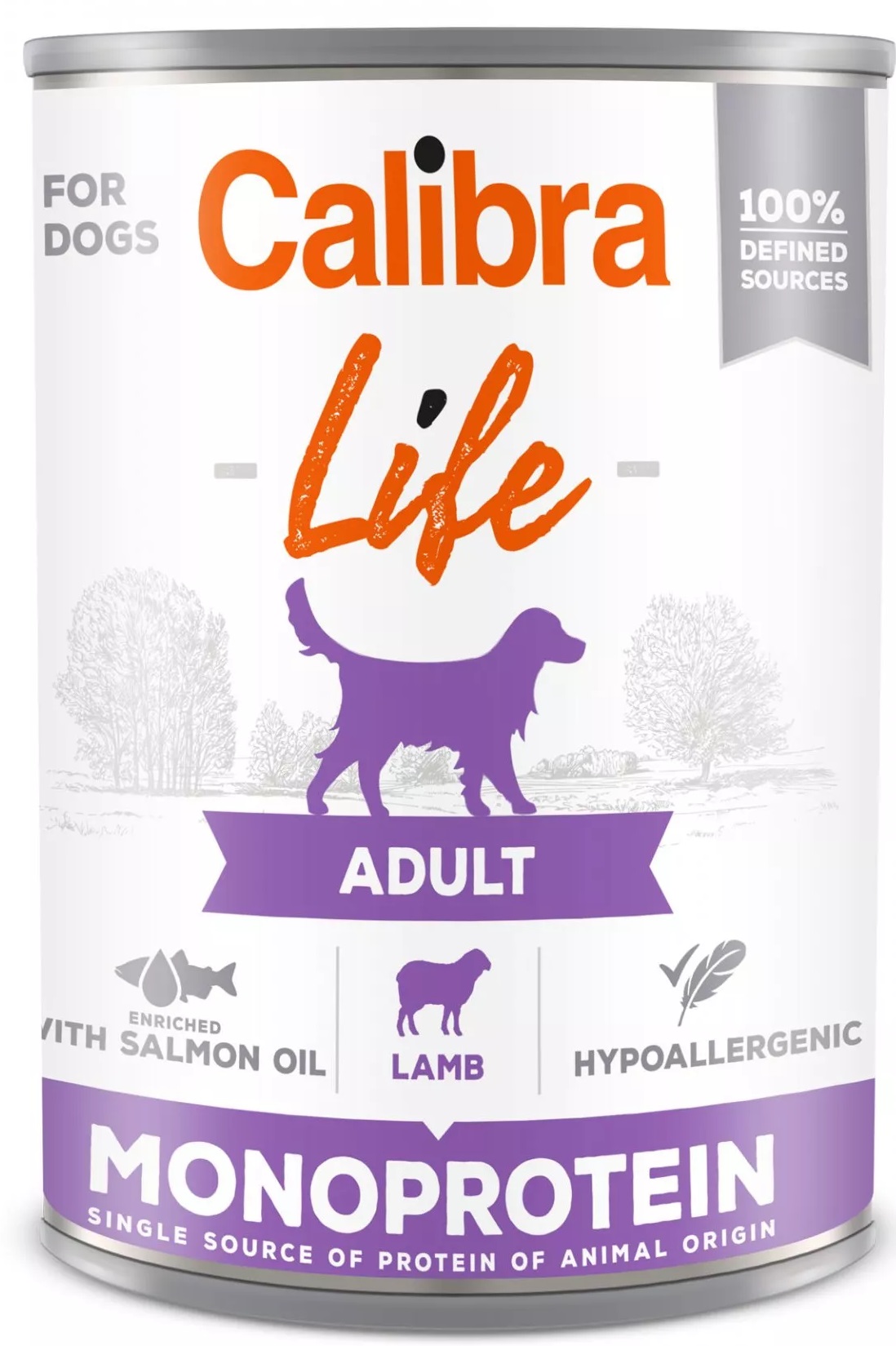 Calibra Dog Life  konz.Adult Lamb 400g
