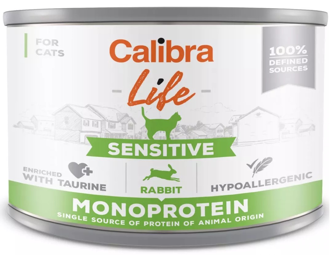 Calibra Cat Life  konz.Sensitive Rabbit 200g