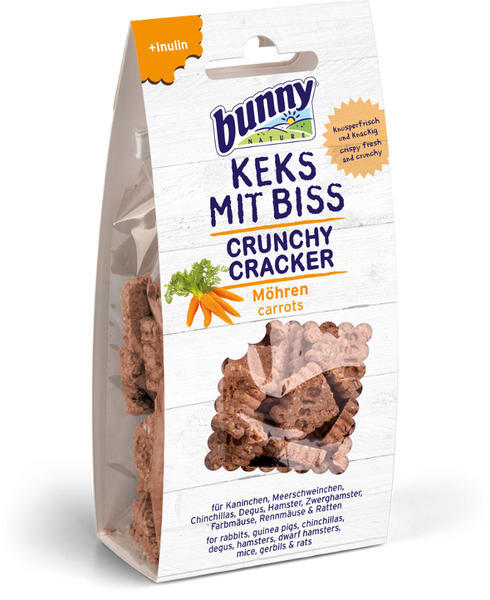 Bunny Nature sušenky s mrkví 50 g
