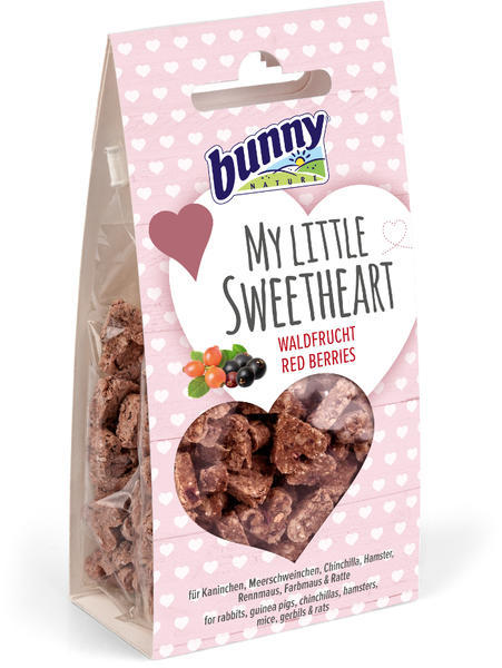 Bunny Nature srdíčka s lesním ovocem 30 g