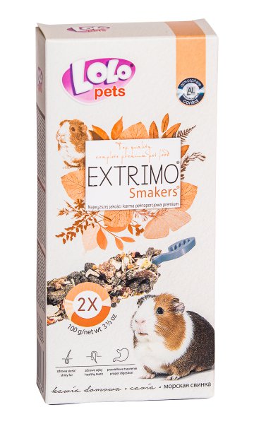 EXTRIMO SMAKERS tyčinky pro morčata 2ks/100 g