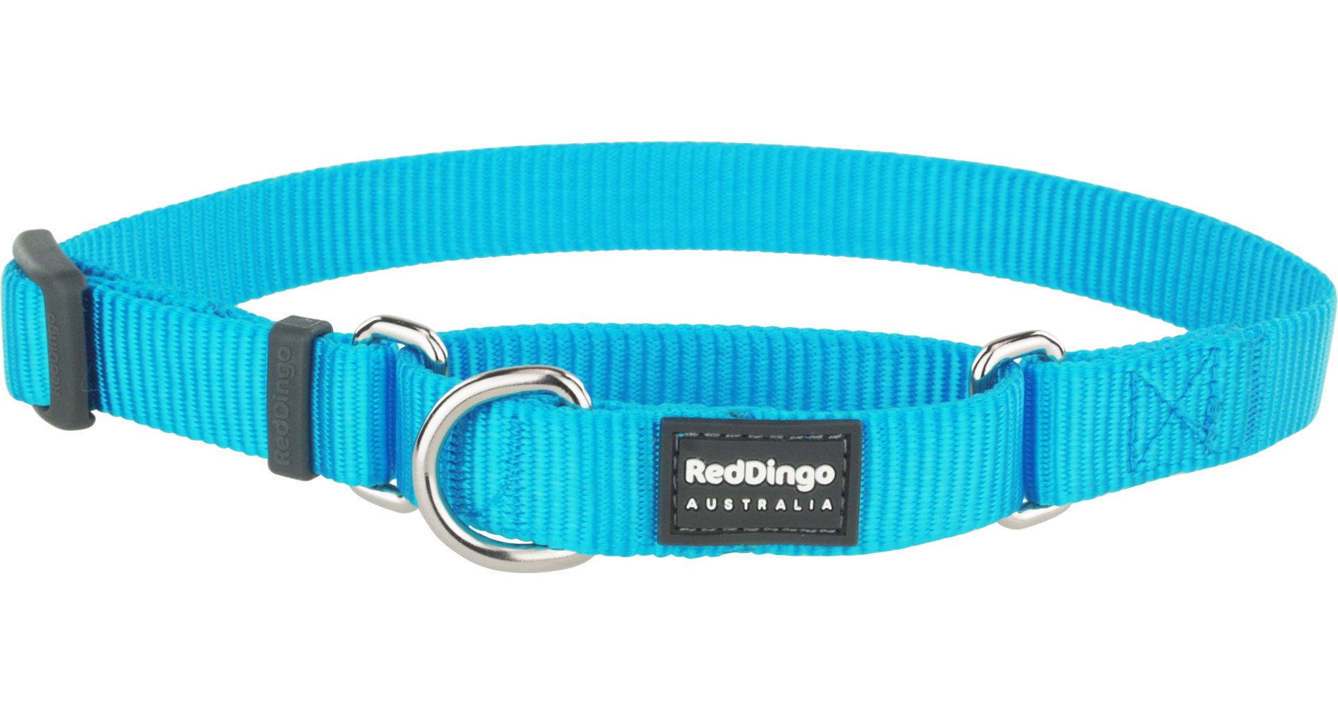 Obojek polos. RD 15 mm x 26-40 cm - tyrkysová