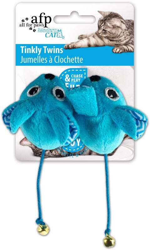 Myšky s rolničkou AFP Modern Cat - modré