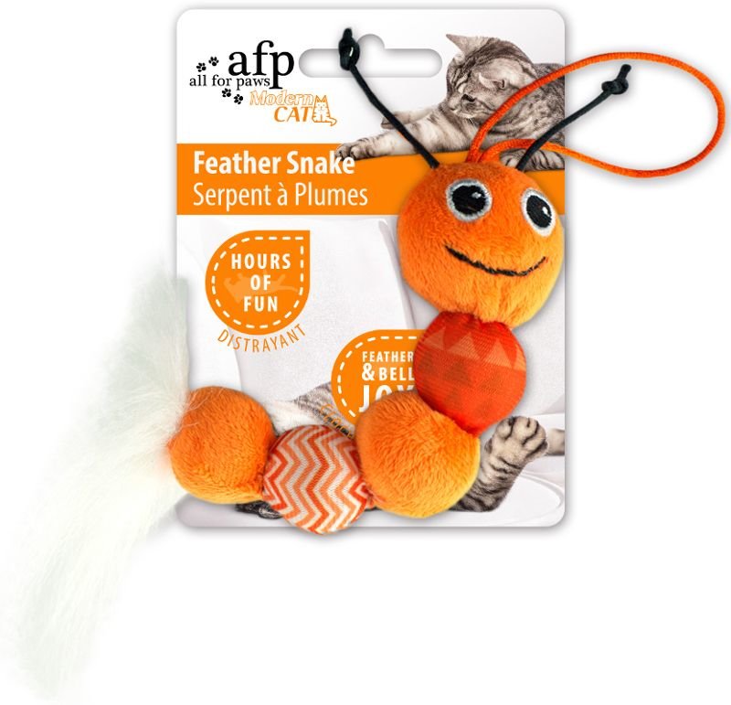 Veselý had s peříčky AFP Modern Cat - oranžový