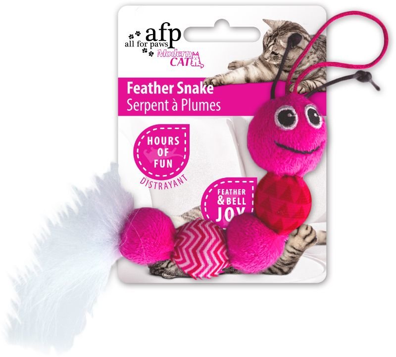 Veselý had s peříčky AFP Modern Cat - růžový