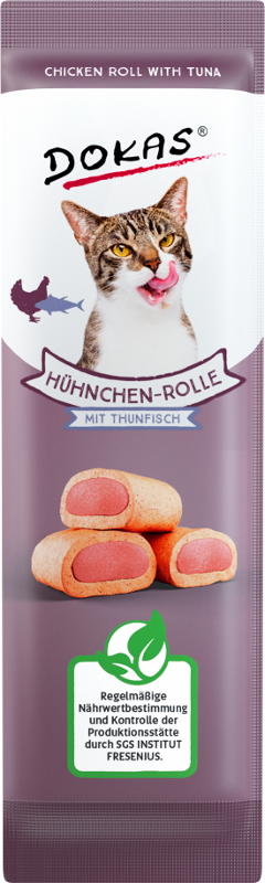 Dokas - Kuřecí rolky s náplní z tuňáka 10 g