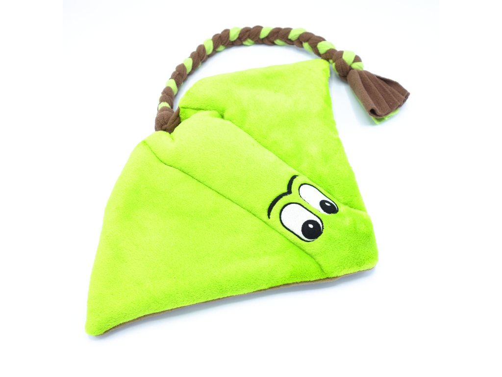 Pískací Potvůrky Rejnok MAXI - zelená/sv.hnědá