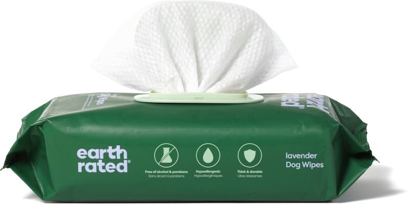Earth Rated vlhčené ubrousky s vůní levandule 100 ks