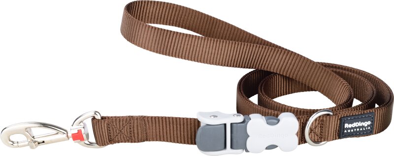 Vodítko RD SuperLead 12 mm x 1,8 m - hnědá