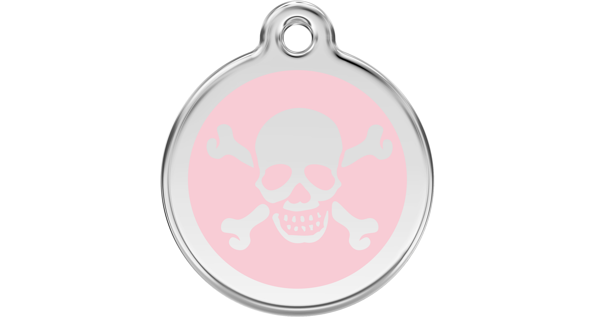 Známka Red Dingo Lebka růžová S