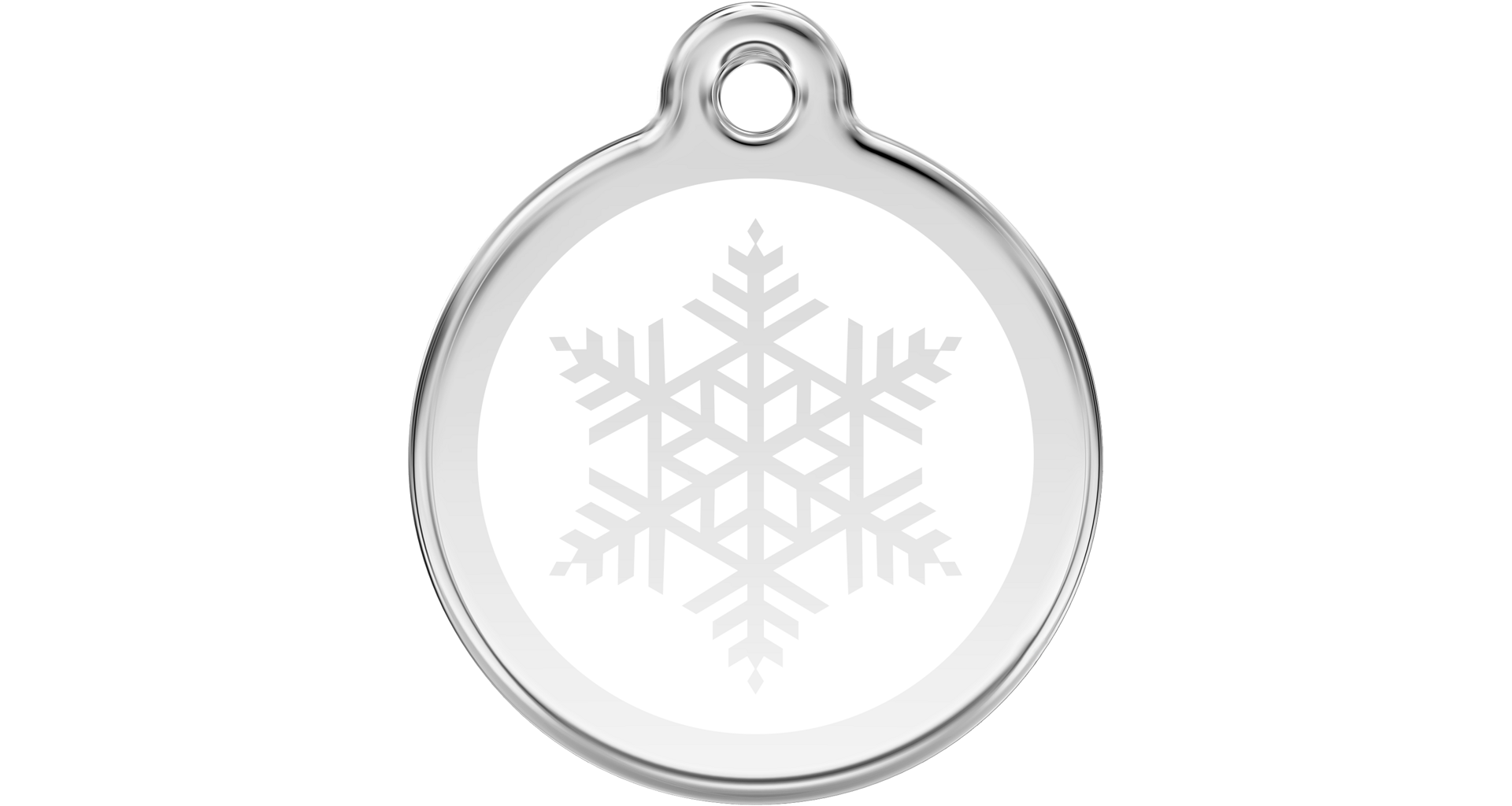 Známka Red Dingo Sněhová vločka bílá M