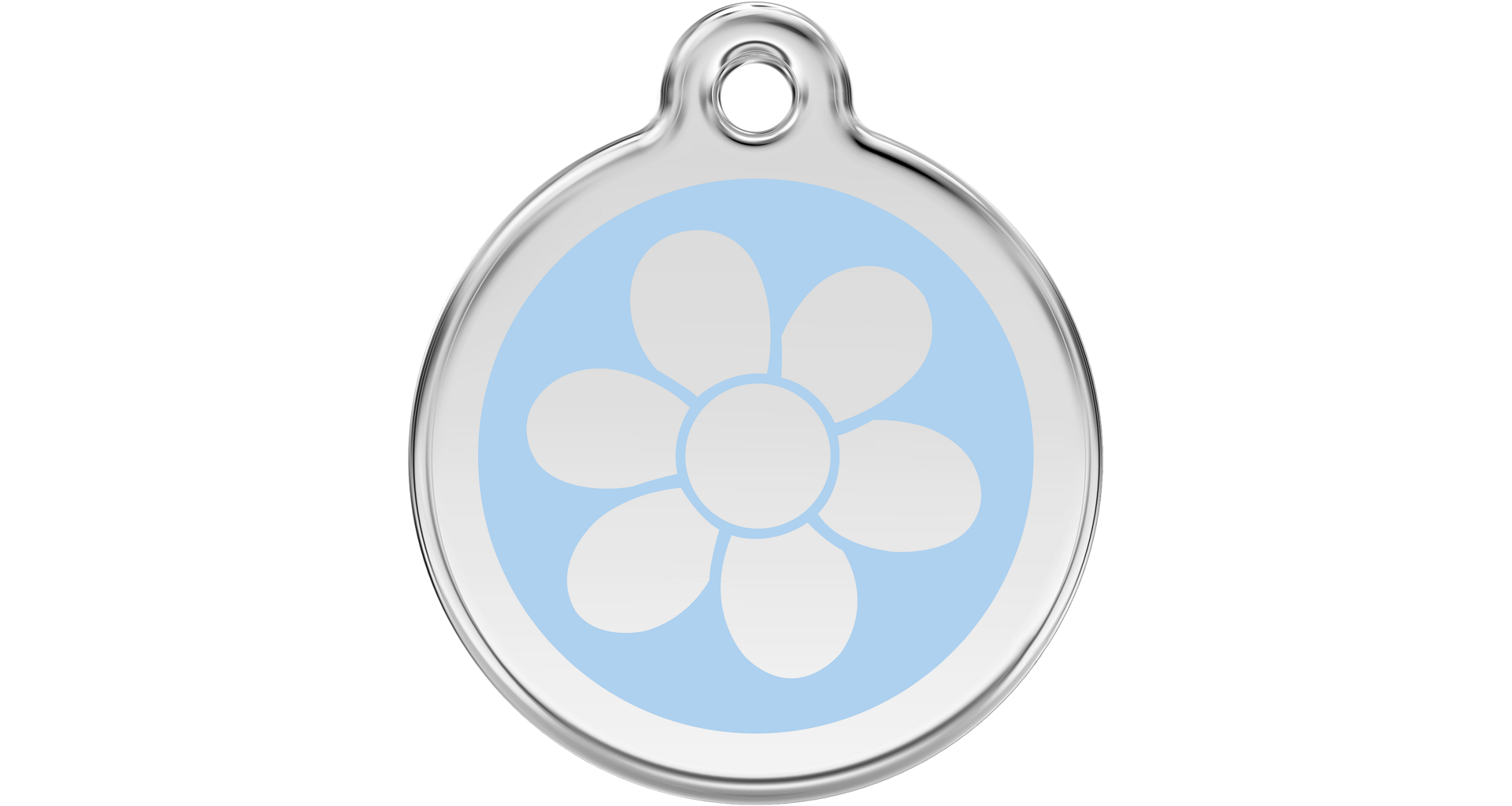 Známka Red Dingo Květina - světle modrá M