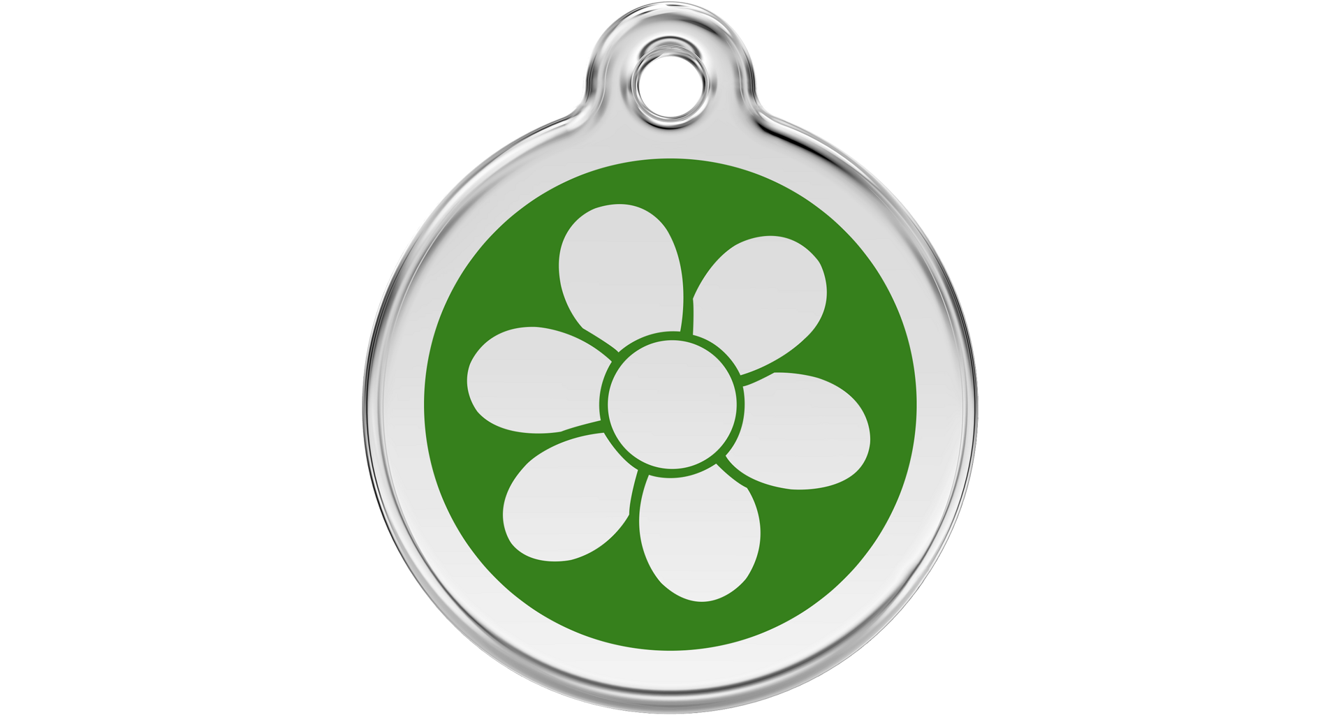 Známka Red Dingo Květina - zelená M