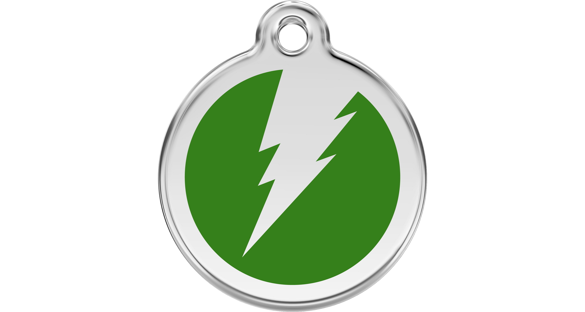 Známka Red Dingo Blesk - zelená S