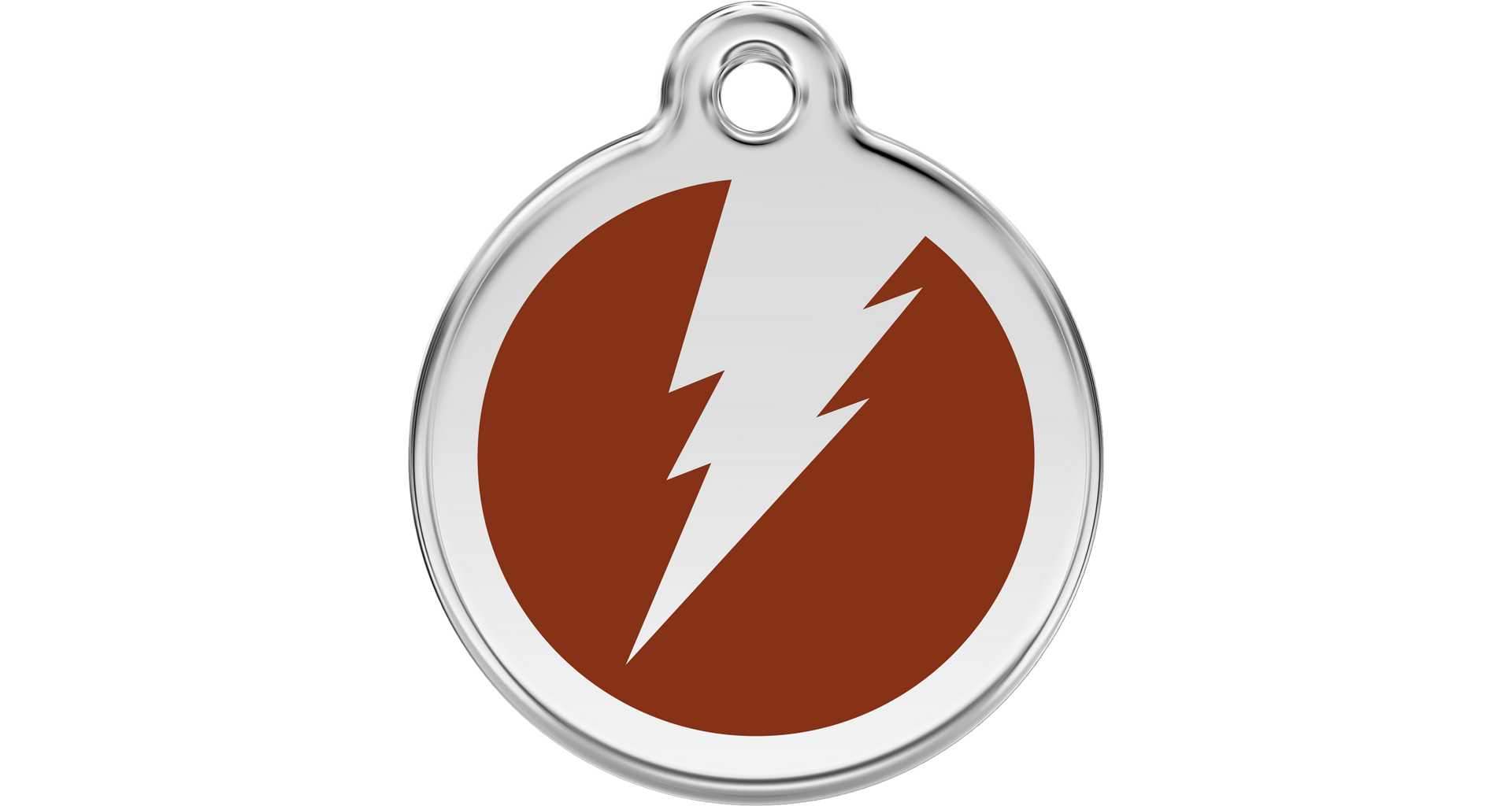 Známka Red Dingo Blesk - hnědá S